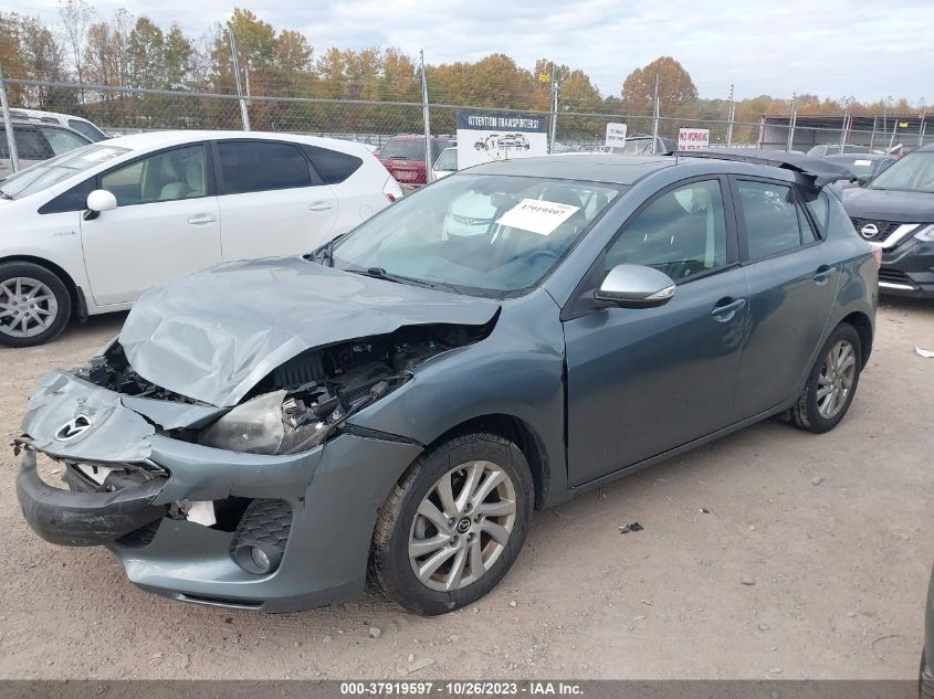 2013 MAZDA MAZDA3 I GRAND TOURING - JM1BL1M7XD1731676