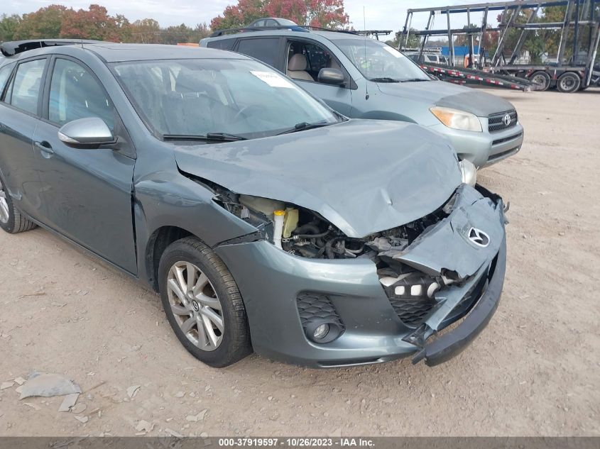 2013 MAZDA MAZDA3 I GRAND TOURING - JM1BL1M7XD1731676