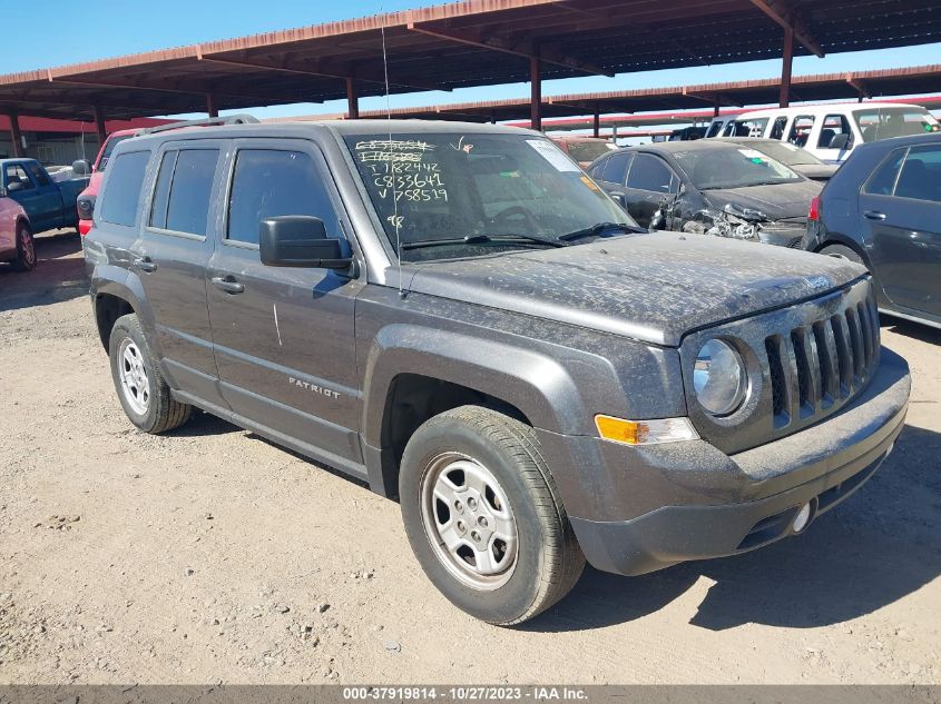 2014 JEEP PATRIOT SPORT - 1C4NJPBB1ED758519