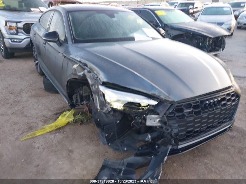 WAUFACF58NA012729 AUDI A5 SPORTBACK S LINE PREMIUM PLUS 2022