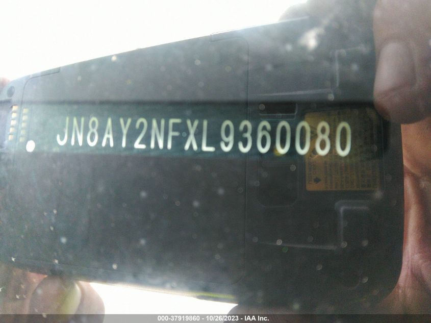 2020 NISSAN ARMADA PLATINUM - JN8AY2NFXL9360080