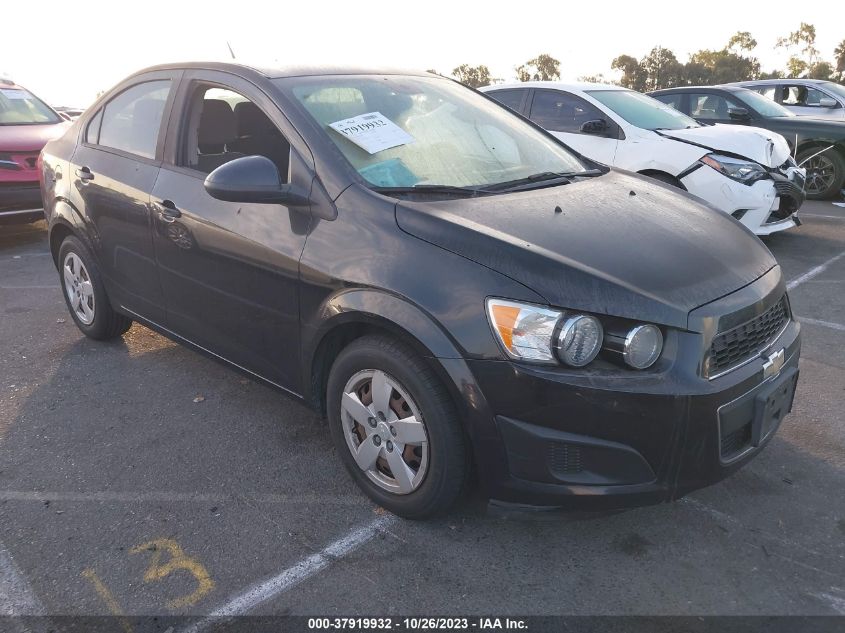 2013 CHEVROLET SONIC LS - 1G1JA5SG1D4203821