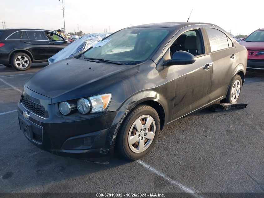 2013 CHEVROLET SONIC LS - 1G1JA5SG1D4203821