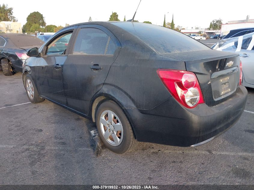 2013 CHEVROLET SONIC LS - 1G1JA5SG1D4203821