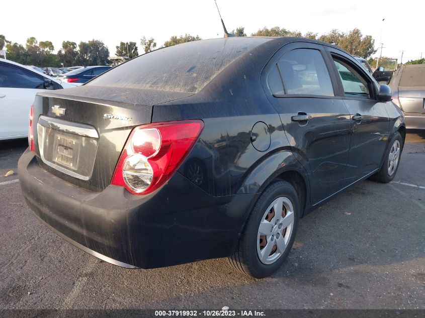 2013 CHEVROLET SONIC LS - 1G1JA5SG1D4203821