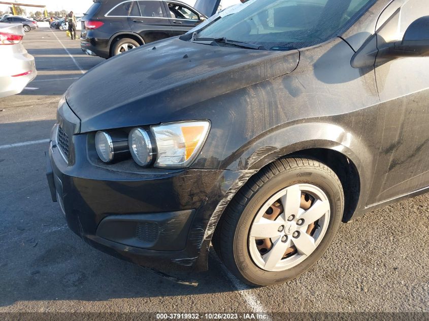 2013 CHEVROLET SONIC LS - 1G1JA5SG1D4203821