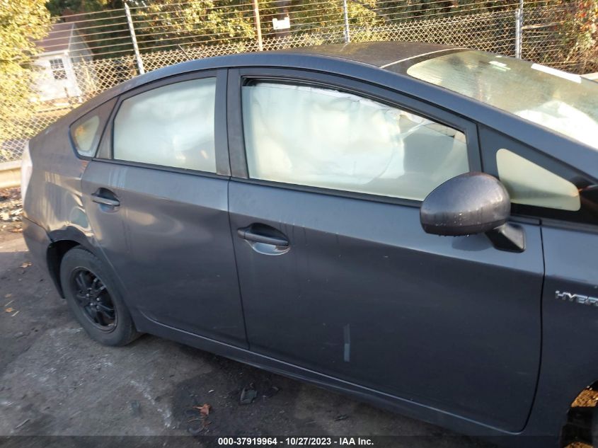 2013 TOYOTA PRIUS ONE/TWO/THREE/FOUR/FIVE - JTDKN3DUXD5700321