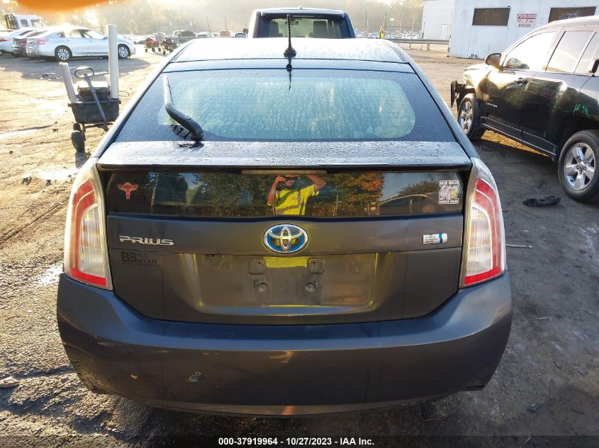 2013 TOYOTA PRIUS ONE/TWO/THREE/FOUR/FIVE - JTDKN3DUXD5700321