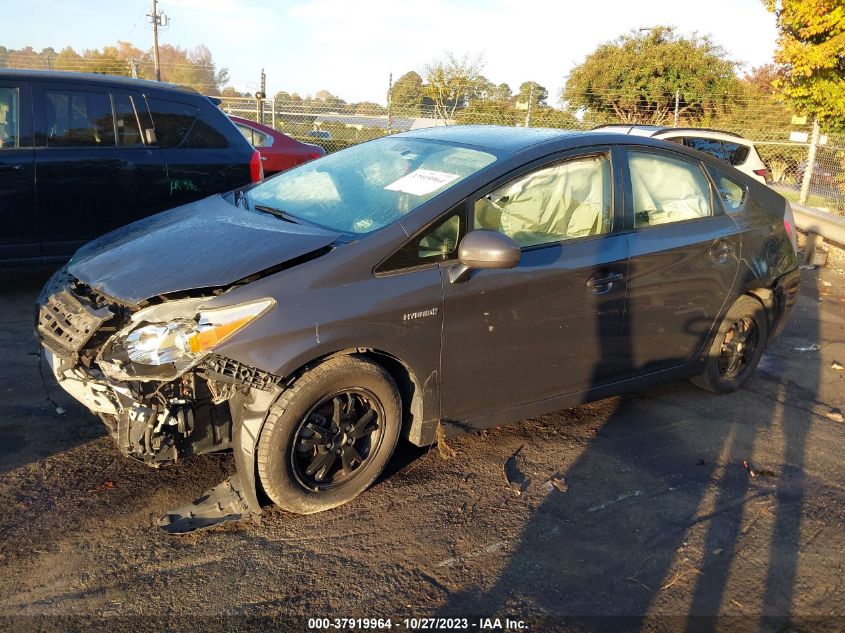 2013 TOYOTA PRIUS ONE/TWO/THREE/FOUR/FIVE - JTDKN3DUXD5700321