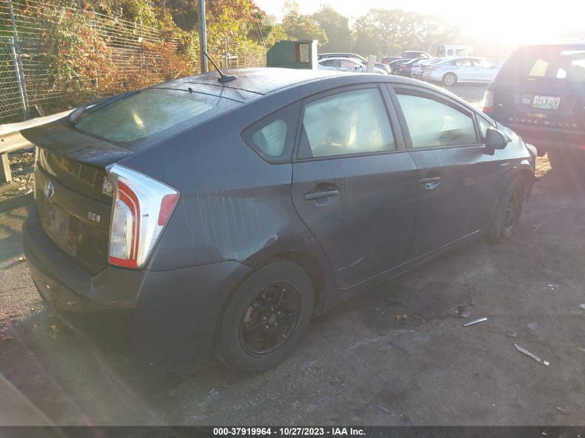2013 TOYOTA PRIUS ONE/TWO/THREE/FOUR/FIVE - JTDKN3DUXD5700321