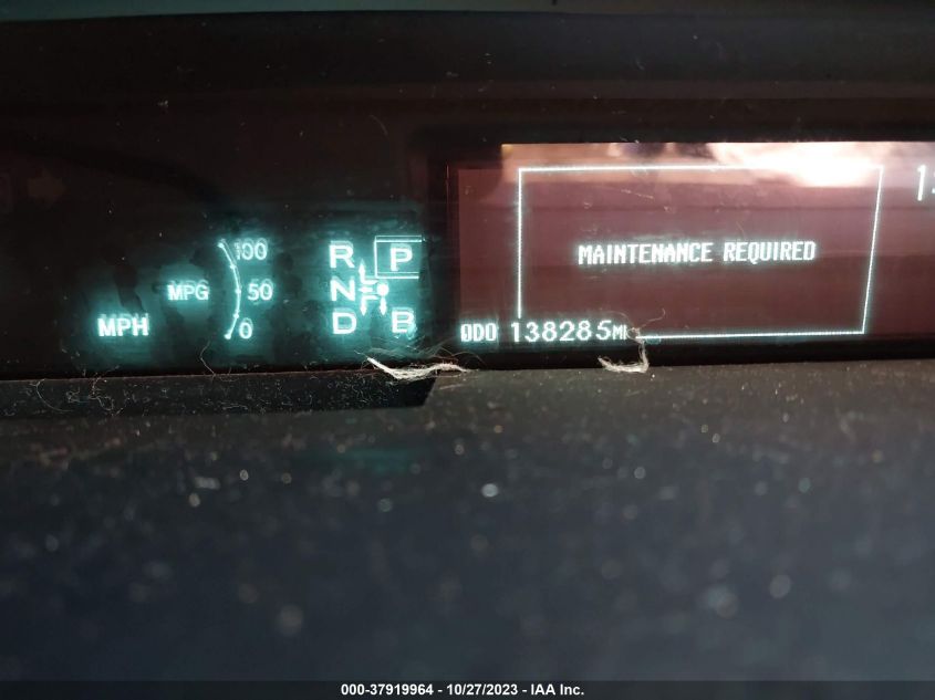2013 TOYOTA PRIUS ONE/TWO/THREE/FOUR/FIVE - JTDKN3DUXD5700321
