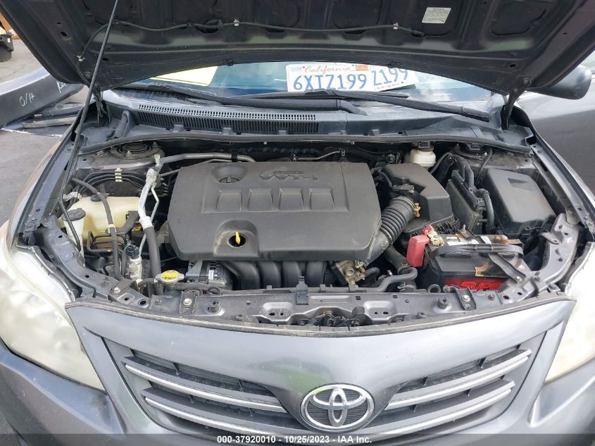 2013 TOYOTA COROLLA L/LE/S - 5YFBU4EE7DP112881