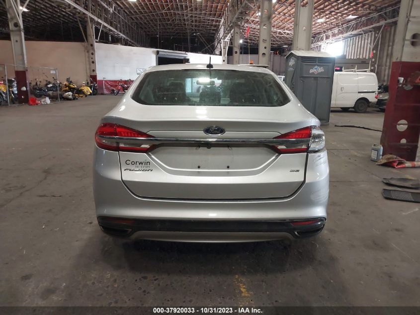 2017 FORD FUSION SE - 3FA6P0H9XHR120026