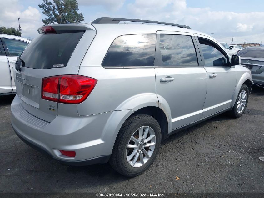 2014 DODGE JOURNEY SXT - 3C4PDCBG3ET142710