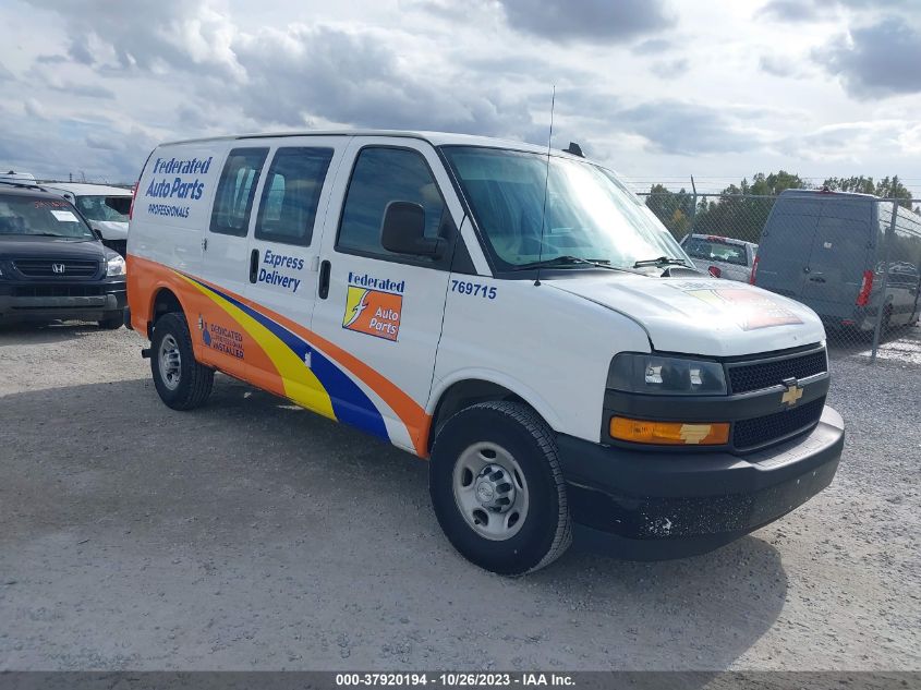 2018 CHEVROLET EXPRESS CARGO VAN - 1GCWGAFG1J1211106