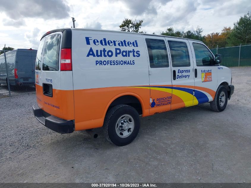 2018 CHEVROLET EXPRESS CARGO VAN - 1GCWGAFG1J1211106