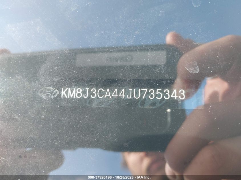 2018 HYUNDAI TUCSON SEL - KM8J3CA44JU735343