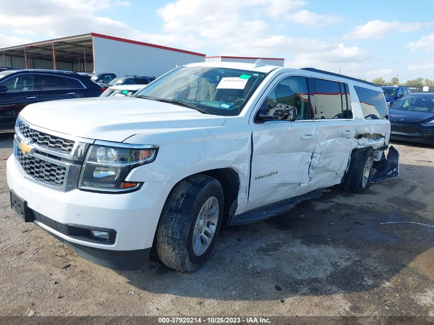 2020 CHEVROLET SUBURBAN C1500 LT - 1GNSCHKC5LR213376