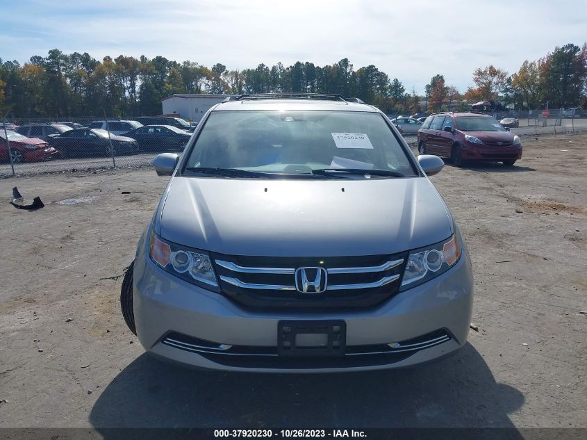 2017 HONDA ODYSSEY EX-L - 5FNRL5H6XHB017664