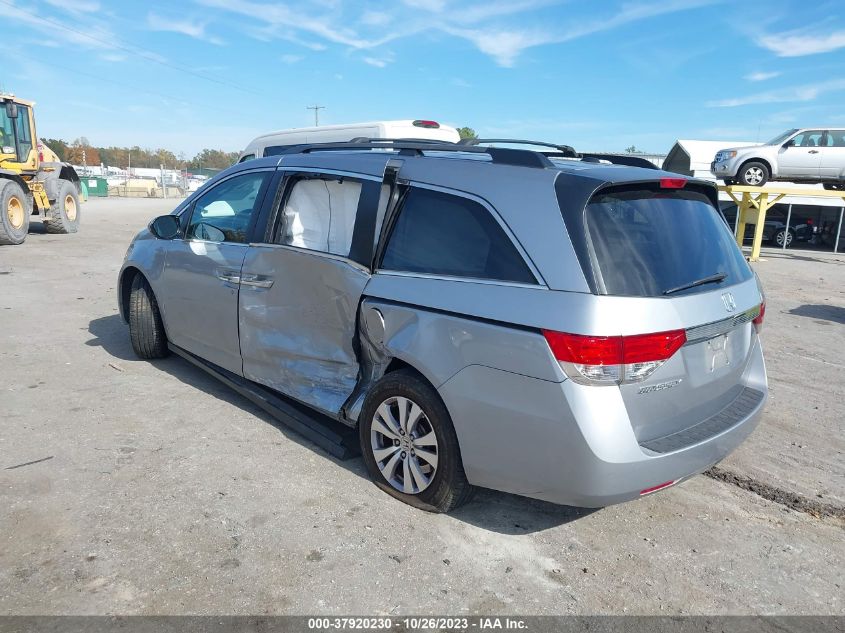 2017 HONDA ODYSSEY EX-L - 5FNRL5H6XHB017664