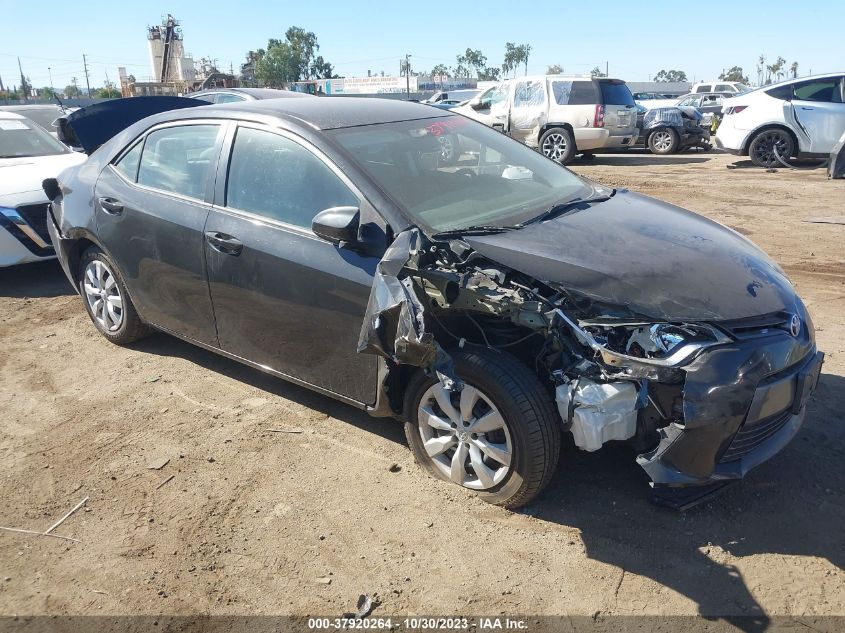 2015 TOYOTA COROLLA L/LE/S/S PLUS/LE PLUS - 2T1BURHE5FC367444