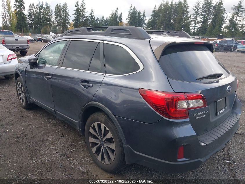 2015 SUBARU OUTBACK 2.5I LIMITED - 4S4BSALC3F3310919