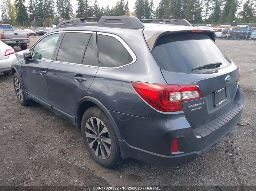 2015 SUBARU OUTBACK 2.5I LIMITED - 4S4BSALC3F3310919