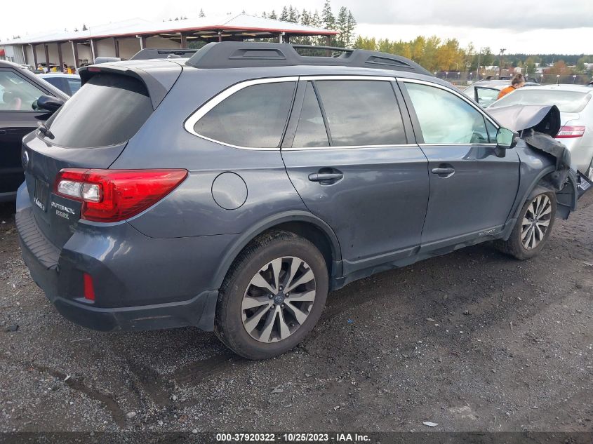 2015 SUBARU OUTBACK 2.5I LIMITED - 4S4BSALC3F3310919
