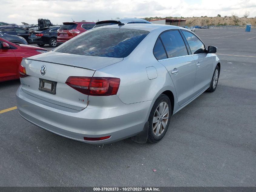 2016 VOLKSWAGEN JETTA SEDAN 1.4T SE W/CONNECTIVITY - 3VWD67AJ9GM319322