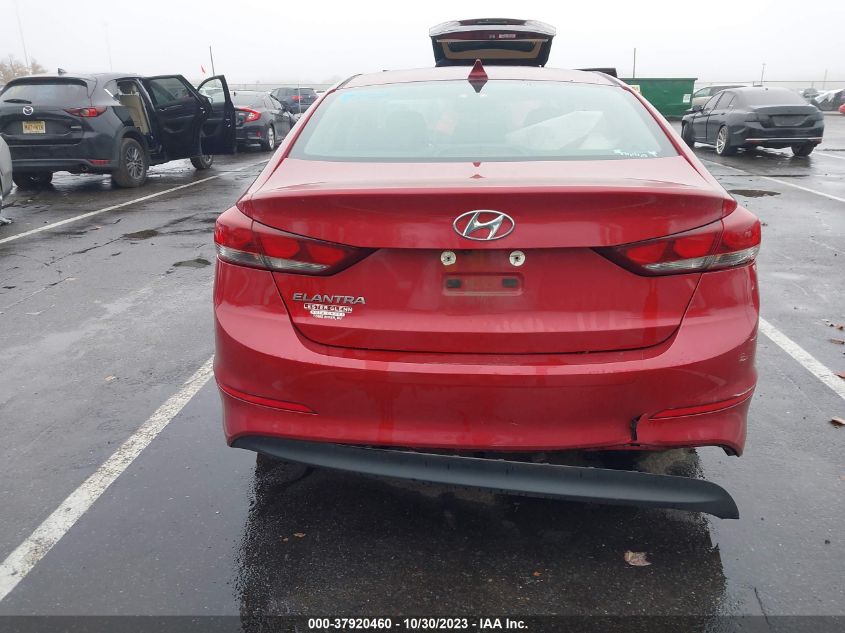 2017 HYUNDAI ELANTRA SE/VALUE/LIMITED - KMHD84LF5HU274571