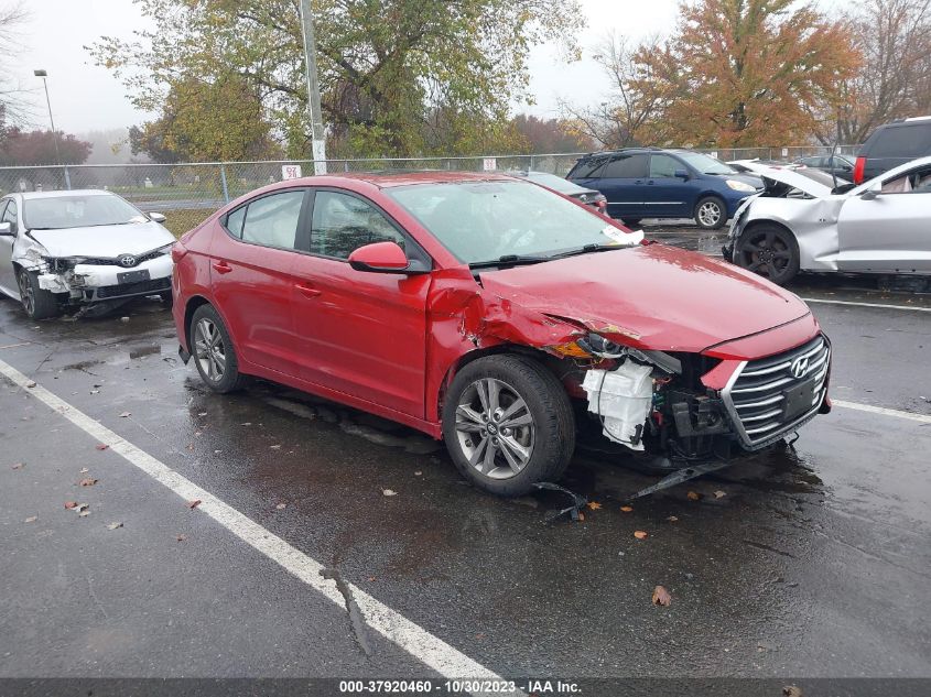 2017 HYUNDAI ELANTRA SE/VALUE/LIMITED - KMHD84LF5HU274571