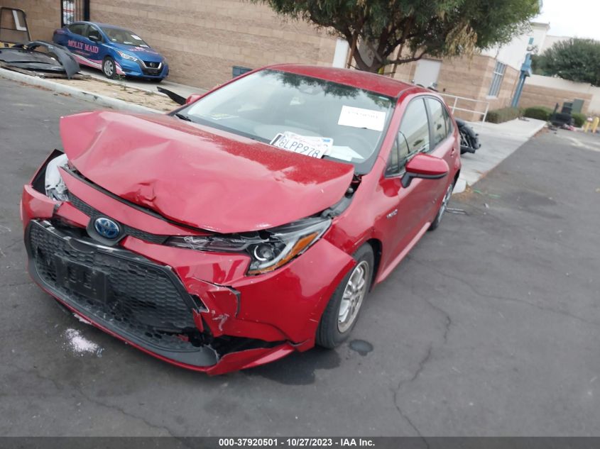 2020 TOYOTA COROLLA HYBRID LE - JTDEBRBE8LJ012344