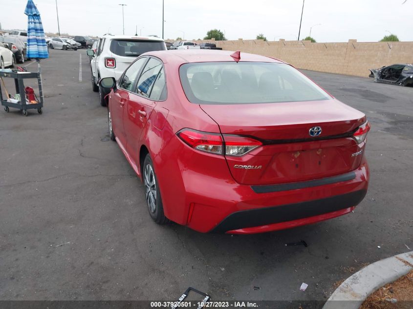 2020 TOYOTA COROLLA HYBRID LE - JTDEBRBE8LJ012344