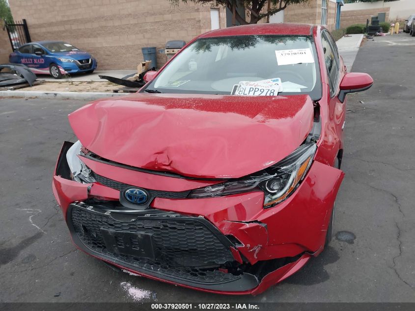 2020 TOYOTA COROLLA HYBRID LE - JTDEBRBE8LJ012344