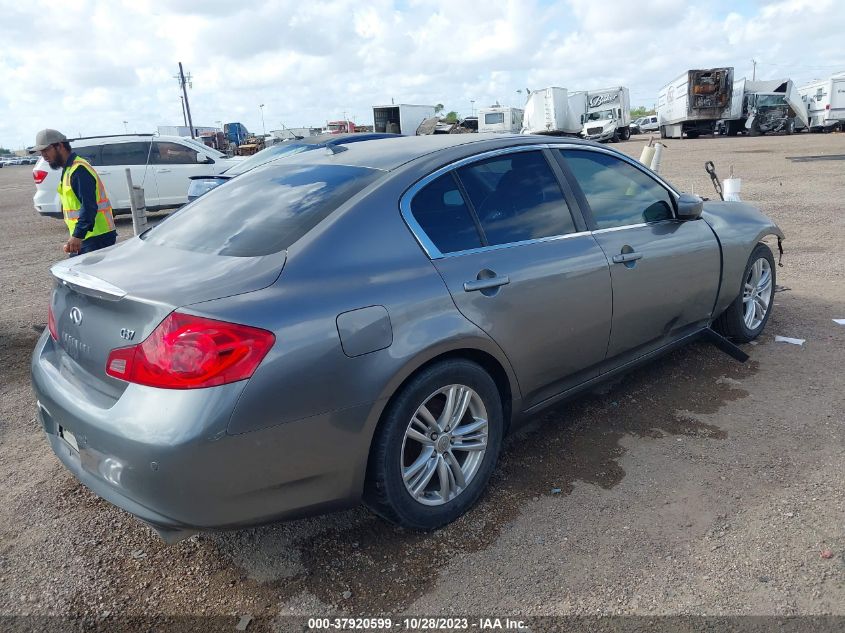 2013 INFINITI G37 SEDAN JOURNEY JN1CV6AP7DM721849