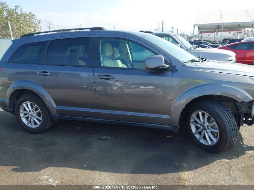 2013 DODGE JOURNEY SXT - 3C4PDDBG8DT535834