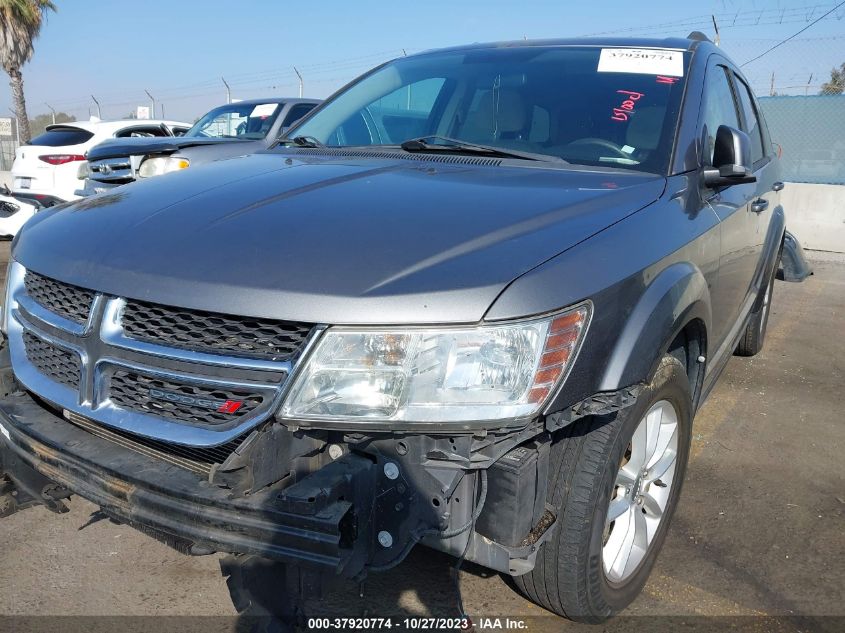 2013 DODGE JOURNEY SXT - 3C4PDDBG8DT535834