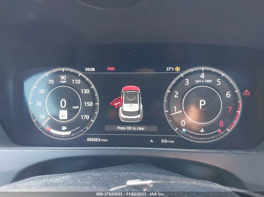 VIN SADCM2FV5KA351732 2019 JAGUAR F-PACE S