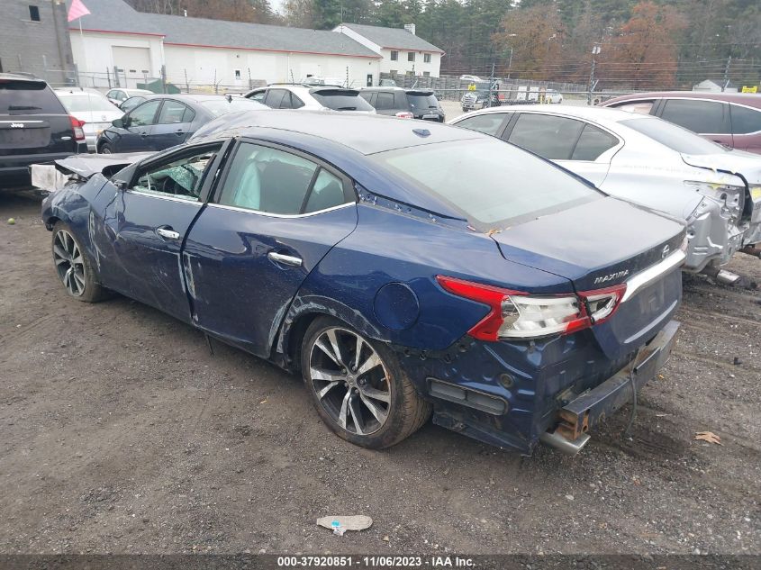 2017 NISSAN MAXIMA SV - 1N4AA6AP9HC453324
