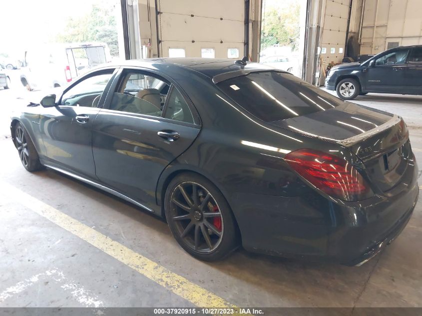 2015 MERCEDES-BENZ S 63 AMG 4MATIC - WDDUG7JB8FA182125