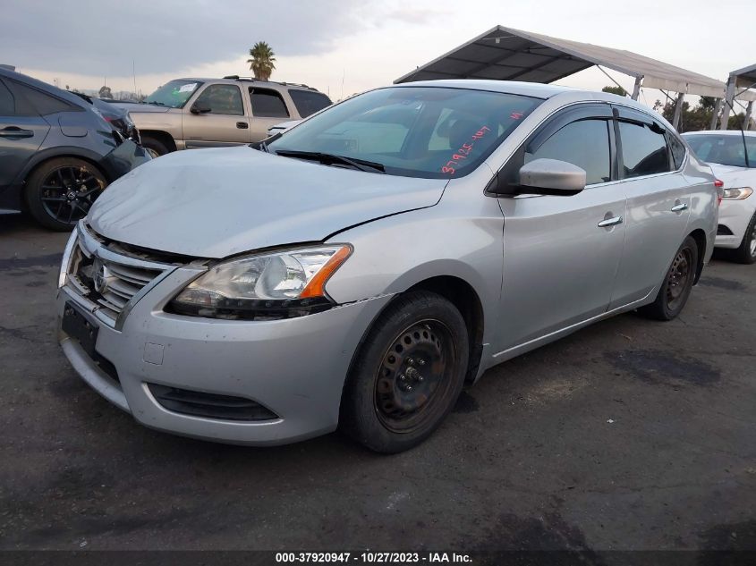 2013 NISSAN SENTRA S/SV/SR/SL - 3N1AB7AP7DL729448