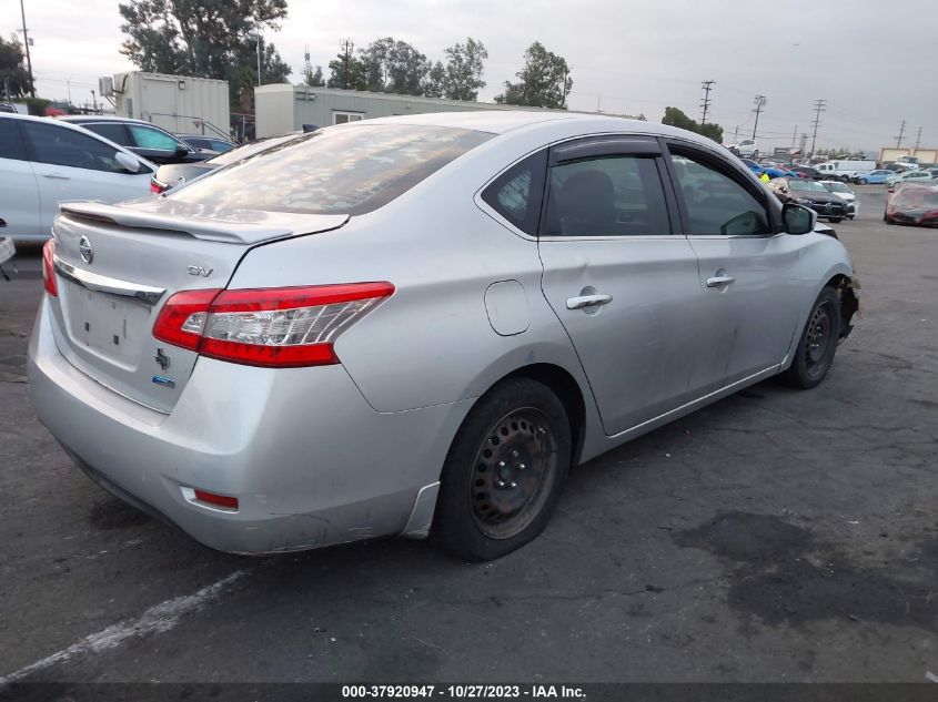 2013 NISSAN SENTRA S/SV/SR/SL - 3N1AB7AP7DL729448