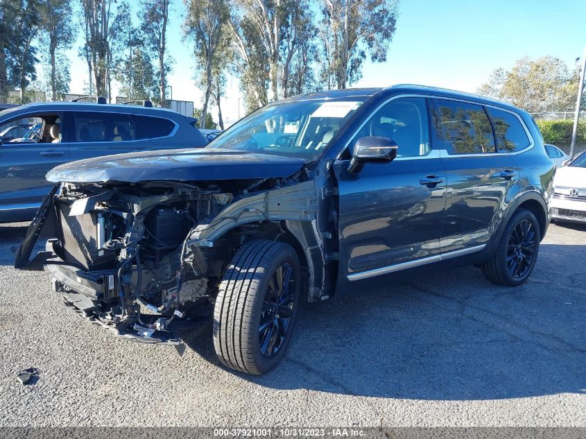 VIN 5XYP54HC9MG129473 2021 KIA TELLURIDE SX