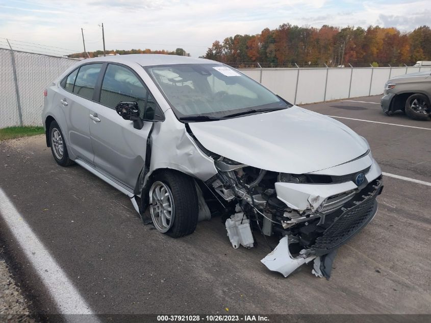 2021 TOYOTA COROLLA HYBRID LE - JTDEAMDE3MJ025183