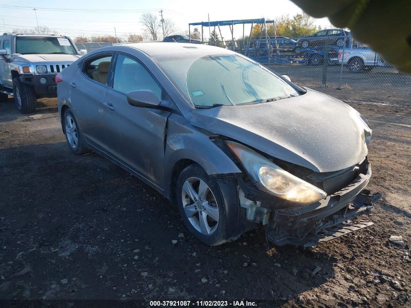 2013 HYUNDAI ELANTRA GLS PZEV - 5NPDH4AE7DH332540