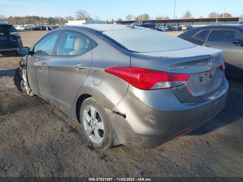 2013 HYUNDAI ELANTRA GLS PZEV - 5NPDH4AE7DH332540