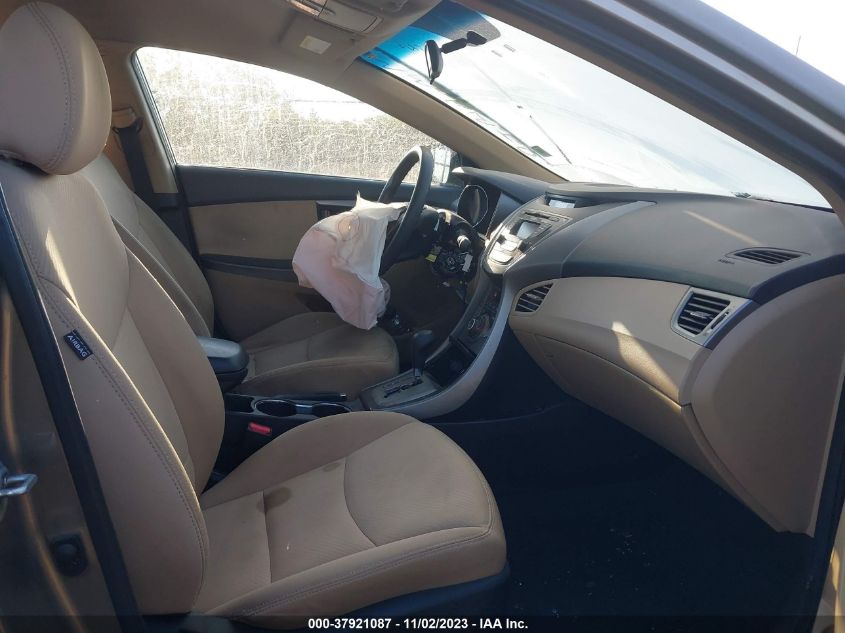 2013 HYUNDAI ELANTRA GLS PZEV - 5NPDH4AE7DH332540