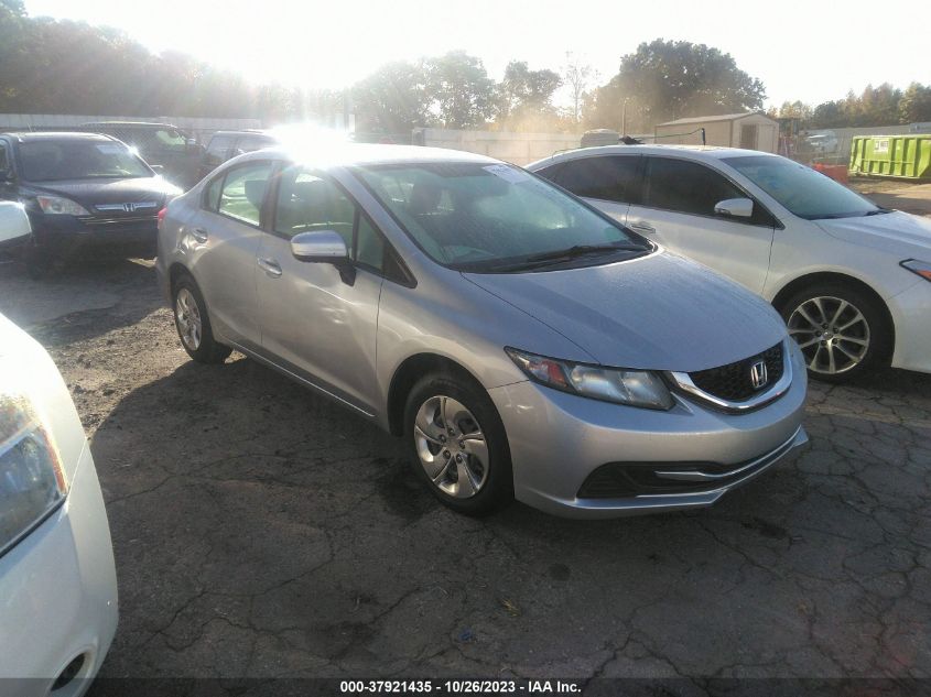 2014 HONDA CIVIC SEDAN LX - 19XFB2F59EE051367