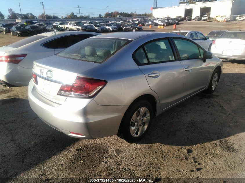 2014 HONDA CIVIC SEDAN LX - 19XFB2F59EE051367