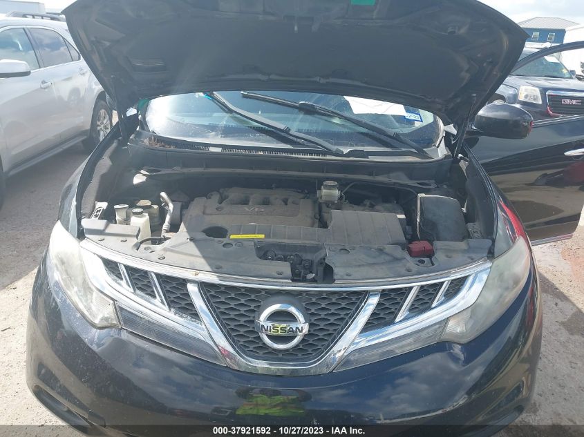 2014 NISSAN MURANO SV - JN8AZ1MU4EW411763